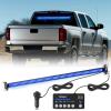 imageNilight 144LED Traffic Advisor Strobe Light Bar with Controller Amber Emergency Warning Hazard InteriorFrontRear Windshield Flashing for Cars Plow Trucks Construction VehiclesBlue