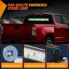 imageNilight 144LED Traffic Advisor Strobe Light Bar with Controller Amber Emergency Warning Hazard InteriorFrontRear Windshield Flashing for Cars Plow Trucks Construction VehiclesGreen White