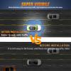 imageNilight 144LED Traffic Advisor Strobe Light Bar with Controller Amber Emergency Warning Hazard InteriorFrontRear Windshield Flashing for Cars Plow Trucks Construction VehiclesAmber Green