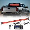 imageNilight 144LED Traffic Advisor Strobe Light Bar with Controller Amber Emergency Warning Hazard InteriorFrontRear Windshield Flashing for Cars Plow Trucks Construction VehiclesRed