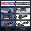 imageNilight 144LED Traffic Advisor Strobe Light Bar with Controller Amber Emergency Warning Hazard InteriorFrontRear Windshield Flashing for Cars Plow Trucks Construction VehiclesRed Blue