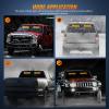 imageNilight 144LED Traffic Advisor Strobe Light Bar with Controller Amber Emergency Warning Hazard InteriorFrontRear Windshield Flashing for Cars Plow Trucks Construction VehiclesAmber