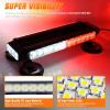 imageNilight 145quot Amber COB LED Strobe Rooftop Flashing Light Bar High Visibility Emergency Hazard Warning Beacon Lights wMagnetic Base for Safety Vehicles Trucks Pickup Cars Snowplow2 Years WarrantyRed White