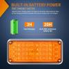 imageNilight 2PCS 42LED Red Wireless Magnetic Strobe Lights Portable Warning Hazard Light Surface Mount Waterproof 5 Patterns for 12V 24V Cars Trucks Van Off Road Vehicles ATV42 LED Amber