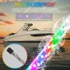 imageNilight Boat Navigation Whip Light 3FT 360 Visibility 2NM Coast Guard Compliant 400 Patterns with Remote Plugin Base LED Spiral Boats Stern Lights for Night Fishing Yacht Pontoon Accessories