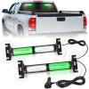imageNilight 40LED Purple White Emergency Strobe Traffic Advisor Light Bar with Suction Cups Dash Safety Warning Hazard Flashing Lights Interior FrontRear Windshield for Trucks Construction VehiclesGreen White