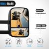 imageNilight Towing Mirrors Manual Adjusted Flat Convex Glass Telescoping Folding Compatible With 19881998 Chevy Silverado GMC Sierra CK 1500 2500 3500 Tahoe Suburban Yukon