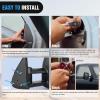 imageNilight Towing Mirrors Manual Adjusted Flat Convex Glass Telescoping Folding Compatible With 19992002 Chevy Silverado GMC Sierra 1500 2500 3500 Suburban Tahoe Avalanche Yukon