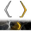 imageNilight Turn Signal Fang Lights LED Accent Street Legal Front Signature Light Compatible with Polaris RZR XP 1000 Turbo Accessories 2019 2020 2021 2022 2023Turn Signal Lights