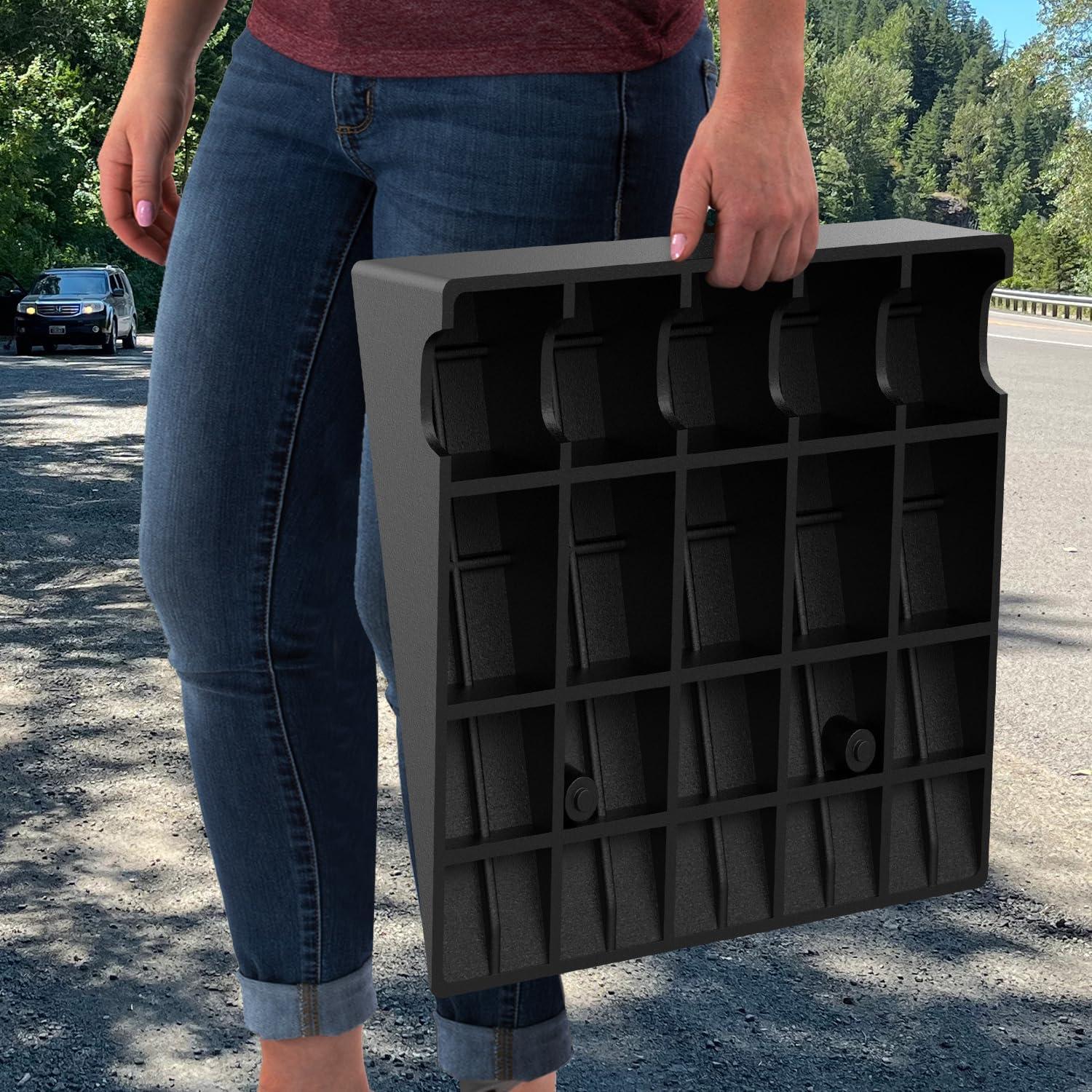 imageNilight Rubber Curb Ramps 39 inches Rise Height Heavy Duty Rubber Threshold Ramp Portable Driveway Ramps for Cars Wheelchairs Scooter Lawn Mower 7000lbs Load Capacity 2 Pack47 Rise