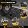 imageNilight Plastic Curb Ramps 42quot Rise Portable Lightweight Heavy Duty Threshold Ramp for Driveway Lawn Mower Scooter Bike Motorcycle Wheelchair 2 Pack