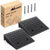 imageNilight Rubber Curb Ramps 39 inches Rise Height Heavy Duty Rubber Threshold Ramp Portable Driveway Ramps for Cars Wheelchairs Scooter Lawn Mower 7000lbs Load Capacity 2 Pack5 Rise