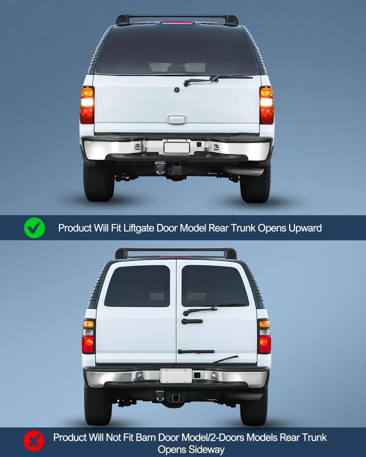 imageNilight Taillight Assembly Compatible with 2000 2001 2002 2003 2004 2005 2006 Chevy Tahoe Suburban GMC Yukon Tail Light OE Style Rear Lamp Replacement Driver and Passenger SideRedRed Border