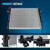 imageNilight Radiator for Jeep Liberty 37L 2002 2003 2004 2005 2006 Engine Coolant Radiator with Oil Cooler Automatic Transmission Replace 52080120AB CU2481 2481Jeep Wrangler V6 20072017