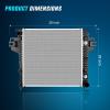imageNilight Radiator for Jeep Liberty 37L 2002 2003 2004 2005 2006 Engine Coolant Radiator with Oil Cooler Automatic Transmission Replace 52080120AB CU2481 2481Jeep Liberty 37L 20022006