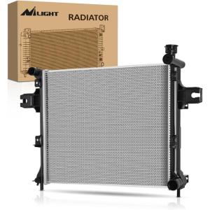imageNilight Radiator for Jeep Liberty 37L 2002 2003 2004 2005 2006 Engine Coolant Radiator with Oil Cooler Automatic Transmission Replace 52080120AB CU2481 2481Jeep Grand Cherokee 20052010