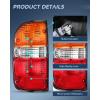 imageNilight Taillight Assembly Compatible with 2001 2002 2003 2004 Toyota Tacoma Rear Lamp Replacement OE Style Driver and Passenger SideDriver Side