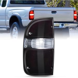 imageNilight Taillight Assembly Compatible with 2001 2002 2003 2004 Toyota Tacoma Rear Lamp Replacement OE Style Driver and Passenger SideDark RedDriver