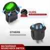 imageNilight 12PCS 12V Blue Round Toggle LED Switch 20A 12V DC OnOff SPST for Car Truck Rocker OnOff Control5Pcs Green