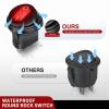 imageNilight 12PCS 12V Blue Round Toggle LED Switch 20A 12V DC OnOff SPST for Car Truck Rocker OnOff Control5Pcs Red