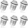 imageNilight 12PCS 12V Blue Round Toggle LED Switch 20A 12V DC OnOff SPST for Car Truck Rocker OnOff Control6PCS 12mm Momentary Switch Steel