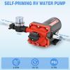 imageNilight RV Water Pump 12v Camper Water Pump 55 GPM 70 PSI with Pressure Switchampamp Strainer Heavy Duty Diaphragm Pump 12 Volt DC Upgrade SelfPriming Low Noice for RV Camper Marine Yacht Caravan Trailer60GPM Water Pump