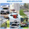 imageNilight RV Water Pump 12v Camper Water Pump 55 GPM 70 PSI with Pressure Switchampamp Strainer Heavy Duty Diaphragm Pump 12 Volt DC Upgrade SelfPriming Low Noice for RV Camper Marine Yacht Caravan Trailer55GPM Water Pump