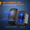 imageNilight Speaker Rocker Switch Led Light Bar 5 Pin Laser On Off SPST switches 20A12V 10A24V Blue with Jumper Wires Set for Cars Trucks Boats ATVs UTVs RVsAIR COMPRESSOR