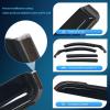 imageNilight Durable in Channel Rain Guards for Honda Civic Hatchback HB LX Sport Touring EXL 2022 2023 2024 Window Deflectors Vent Window Visors4pcsHonda CRV 20172022