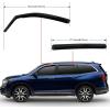 imageNilight in Channel Rain Guards for Honda Pilot 20162022 SportEXLSpecial EditionTrail Sport Honda Passport 2019 2020 2021 2022 2023 Original Window Deflectors Vent Window Visors4PCS