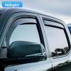 imageNilight in Channel Rain Guards for Nissan Rogue 2021 2022 2023 2024 2025 Original Window Deflectors Vent Window Visors4PCSNissan Pathfinder 20222025