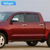 imageNilight in Channel Rain Guards for Tacoma 2005 2006 2007 2008 2009 2010 2011 2012 2013 2014 2015 Double Cab Original Window Deflectors Vent Window Visors4PCSTundra 20072021 CrewMax