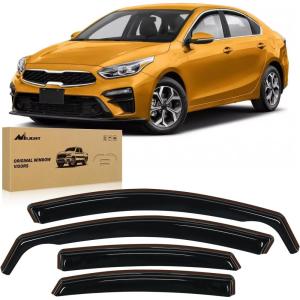 imageNilight Durable in Channel Rain Guards for Honda Civic Hatchback HB LX Sport Touring EXL 2022 2023 2024 Window Deflectors Vent Window Visors4pcsKia Forte 20192025