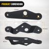imageNilight Ditch Light Brackets Hood Hinges Mount Bracket Kit for Auxiliary Offroad LED Pods Work Lighting Compatible with Ford F150 20042014 Ford 1st Gen SVT Raptor 20102014For Bronco 20212024 Dual