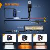 imageNilight 12Inch OffRoad LED Light Bar 300W 3 Lighting Modes WhiteAmberWhiteampampAmber Driving Fog Light Spot Flood Lights with 16AWG Wiring Harness for Truck Car ATV SUV Jeep Boat