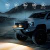 imageNilight 65Inch OffRoad LED Light Bar 2PCS 120W 3 Lighting Modes WhiteAmberWhiteampampAmber Driving Fog Light Spot Flood Lights with 18AWG Wiring Harness for Truck Car ATV SUV Jeep Boat