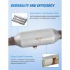 imageNilight Catalytic Converter for Ford F250 F350 Super Duty 68L ampamp 54L 2000 2001 2002 2003 2004 2005 2006 2007Custom Fit Cat EPA Standard20022006 Honda CRV