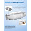 imageNilight Catalytic Converter for Ford F250 F350 Super Duty 68L ampamp 54L 2000 2001 2002 2003 2004 2005 2006 2007Custom Fit Cat EPA Standard25 inches InletOutlet