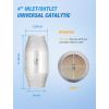 imageNilight Catalytic Converter for Ford F250 F350 Super Duty 68L ampamp 54L 2000 2001 2002 2003 2004 2005 2006 2007Custom Fit Cat EPA Standard4 inches InletOutlet