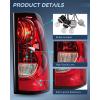 imageNilight Taillight Assembly Compatible with 2003 2004 2005 2006 Chevy Silverado 1500 1500HD 2500 2500HD 3500 2007 Chevrolet Classic Incandescent Type Upgrade LED Tube Tail Lights Rear Brake LampsPassenger Side