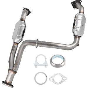 imageNilight Catalytic Converter for Ford F250 F350 Super Duty 68L ampamp 54L 2000 2001 2002 2003 2004 2005 2006 2007Custom Fit Cat EPA Standard19992007 Chevy Silverado GMC Sierra 1500 2500