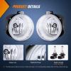 imageNilight Fog Light Assembly Compatible with 2011 2012 2013 2014 Chrysler 300 Bumper Driving Lamps with Projector Lens and H11 12V 55W Halogen Bulbs Driver Side and Passenger Side0509 Dodge0709 Chrysler0510 Jeep