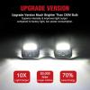 imageNilight License Plate Lights Compatible with 1996 1997 1998 1999 2000 2001 2002 2003 2004 2005 2006 2007 2008 2009 2010 2011 2012 2013 20142022 Toyota 4Runner 6500K White Clear Lens 2PCS PackBlack 20052015 Tacoma20002013 Tundra