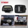 imageNilight License Plate Lights Compatible with 1996 1997 1998 1999 2000 2001 2002 2003 2004 2005 2006 2007 2008 2009 2010 2011 2012 2013 20142022 Toyota 4Runner 6500K White Clear Lens 2PCS PackBlack 20052015 Tacoma20002013 Tundra