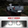 imageNilight License Plate Lights Compatible with 1996 1997 1998 1999 2000 2001 2002 2003 2004 2005 2006 2007 2008 2009 2010 2011 2012 2013 20142022 Toyota 4Runner 6500K White Clear Lens 2PCS PackRed 20072021 Frontier20072015 TitanXterra