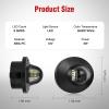 imageNilight License Plate Lights Compatible with 1996 1997 1998 1999 2000 2001 2002 2003 2004 2005 2006 2007 2008 2009 2010 2011 2012 2013 20142022 Toyota 4Runner 6500K White Clear Lens 2PCS PackBlack 19902014 Ford F15019832011 Ford Ranger