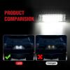imageNilight License Plate Lights Compatible with 1996 1997 1998 1999 2000 2001 2002 2003 2004 2005 2006 2007 2008 2009 2010 2011 2012 2013 20142022 Toyota 4Runner 6500K White Clear Lens 2PCS Pack19962022 Toyota 4Runner20012022 Toyota Sequoia