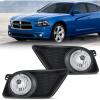 imageNilight Fog Light Assembly Compatible with 2011 2012 2013 2014 Chrysler 300 Bumper Driving Lamps with Projector Lens and H11 12V 55W Halogen Bulbs Driver Side and Passenger Side20112014 Dodge Charger