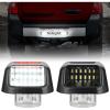imageNilight License Plate Lights Compatible with 1996 1997 1998 1999 2000 2001 2002 2003 2004 2005 2006 2007 2008 2009 2010 2011 2012 2013 20142022 Toyota 4Runner 6500K White Clear Lens 2PCS PackRed 20072021 Frontier20072015 TitanXterra