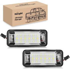 imageNilight License Plate Lights Compatible with 1996 1997 1998 1999 2000 2001 2002 2003 2004 2005 2006 2007 2008 2009 2010 2011 2012 2013 20142022 Toyota 4Runner 6500K White Clear Lens 2PCS Pack20122020 TOYOTA 86